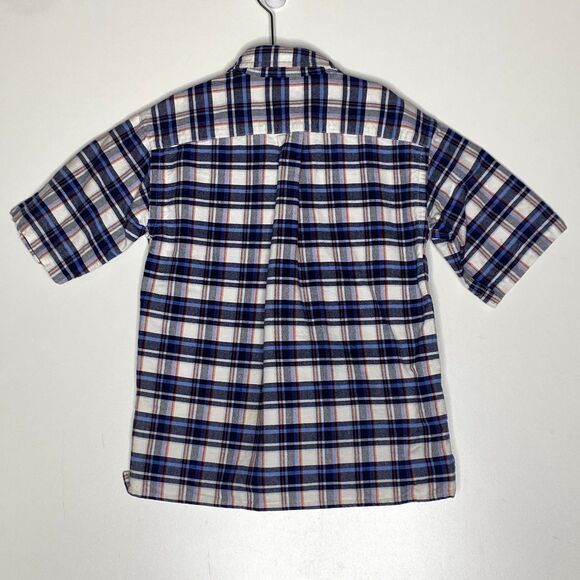 Polo Ralph Lauren Plaid Short Sleeve Button Down Shirt Boy's Size 4 - Picture 2 of 5